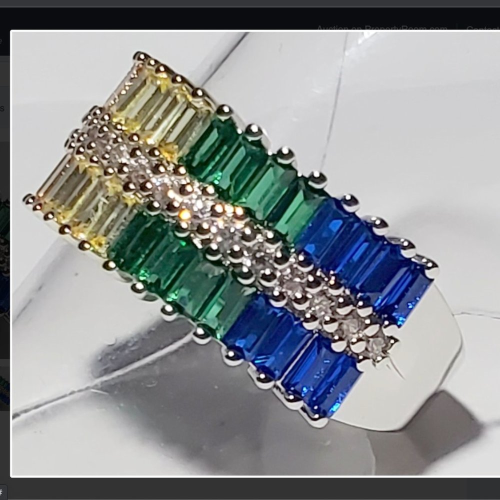 Unusually Glorious Rainbow Multi-Colored Sapphire… - image 5